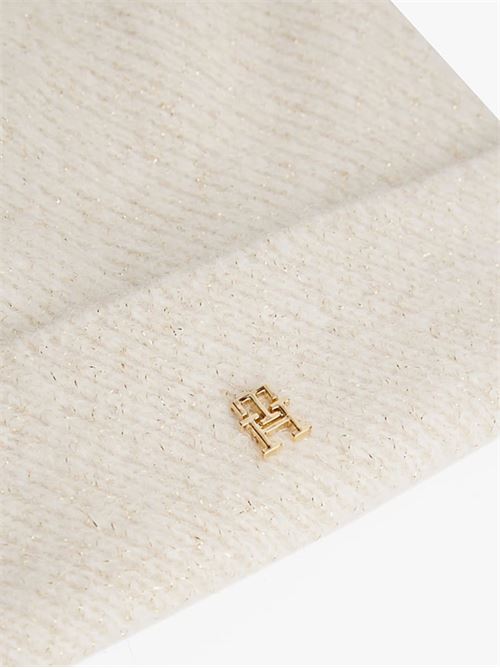 Cappellino con pompon in misto lana/alpaca Tommy Hilfiger | AW0AW17855YA8